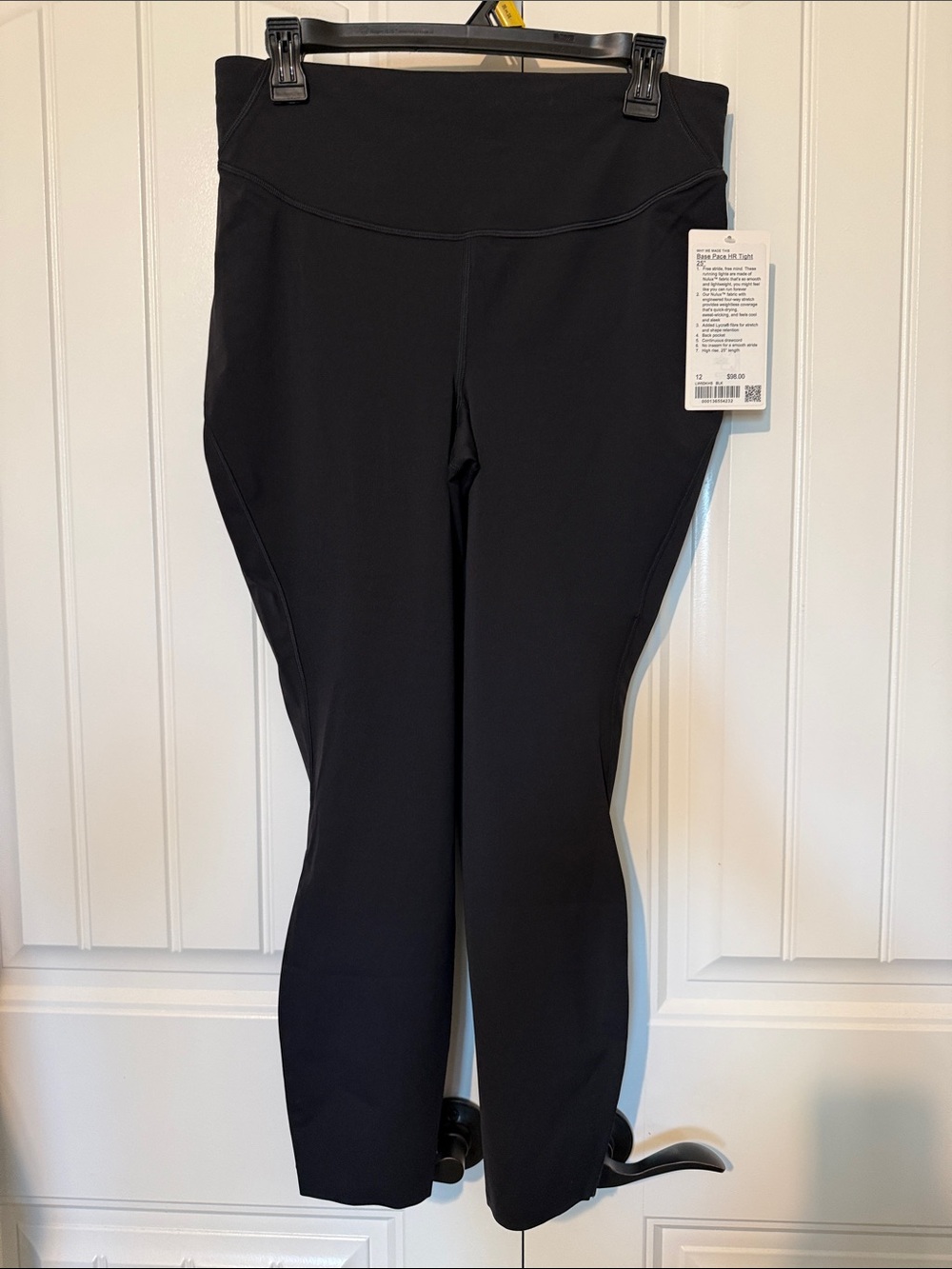 Lululemon Base Pace Size 12 black